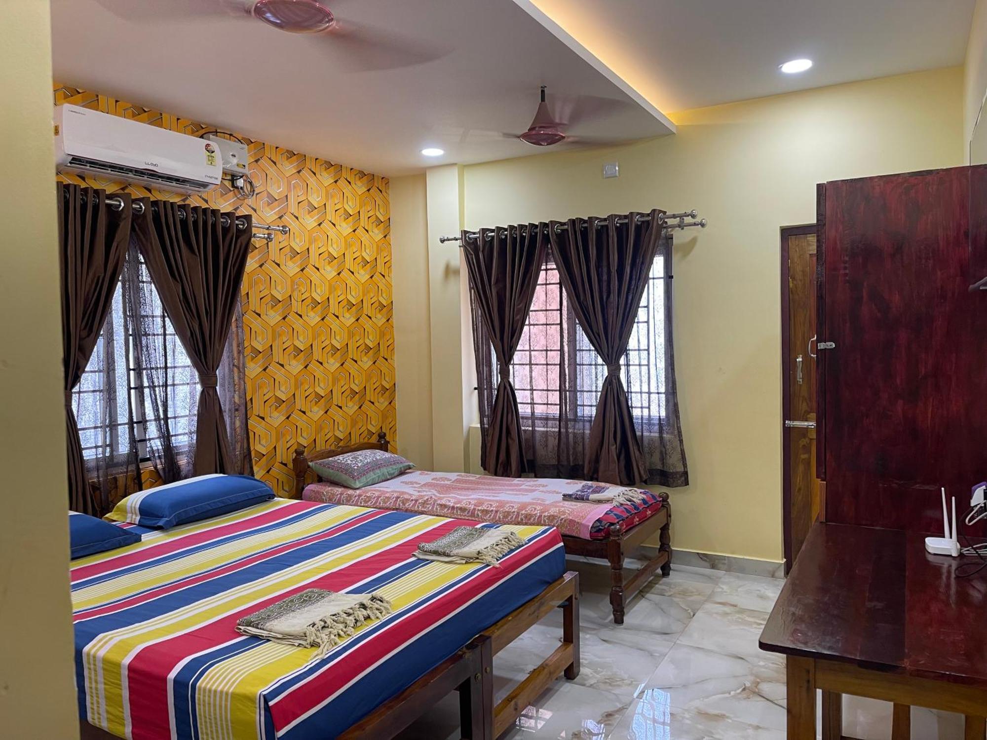 גוקרנה Nimmu Guest House & Restaurant Gokarna מראה חיצוני תמונה
