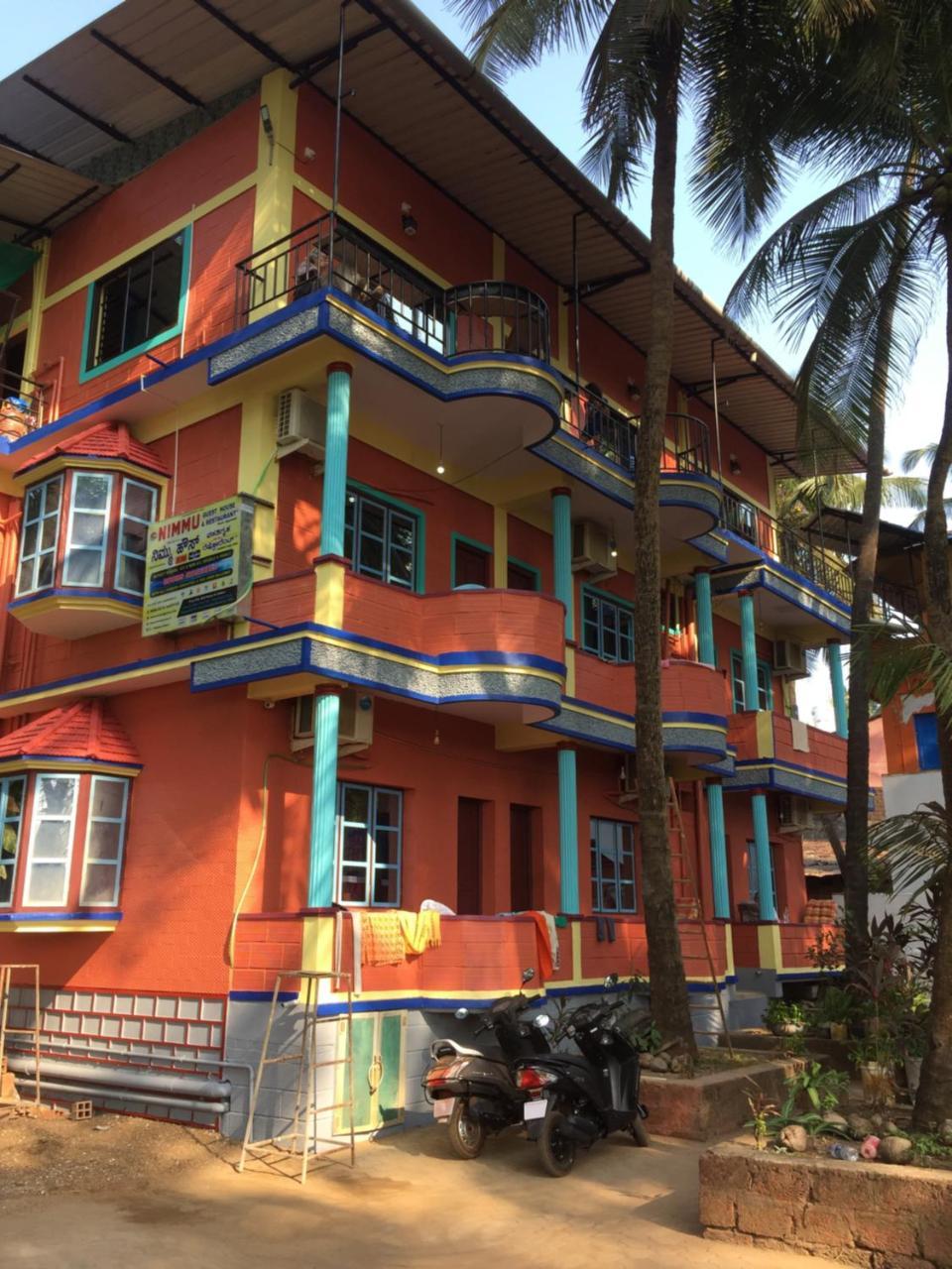 גוקרנה Nimmu Guest House & Restaurant Gokarna מראה חיצוני תמונה