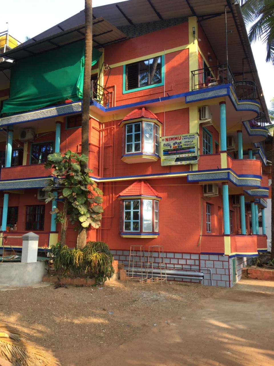גוקרנה Nimmu Guest House & Restaurant Gokarna מראה חיצוני תמונה